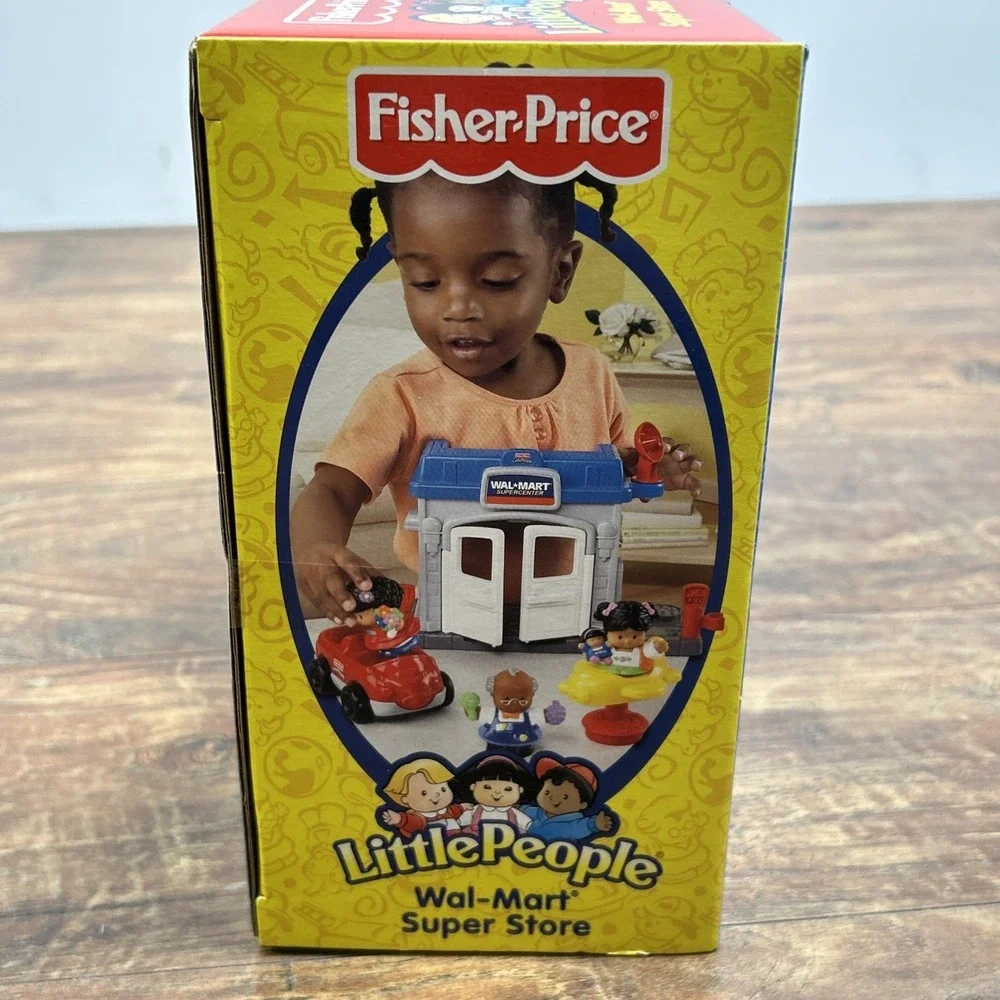 2005 Fisher Price Little People Wal-Mart Super Store Sealed New in Box J7735